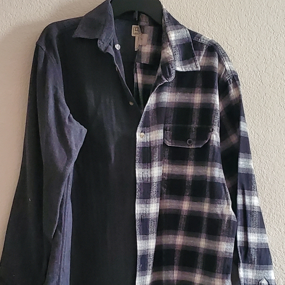 Upcycled flannel